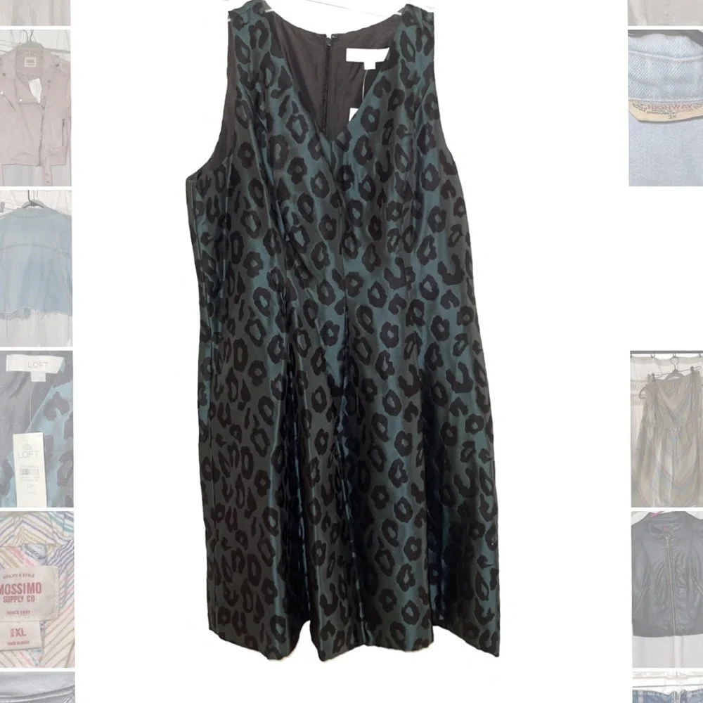 Loft Cheetah Pattern Dress - Picture 1 of 3